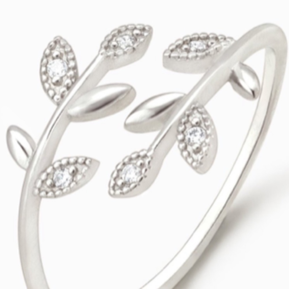 Leaf Adjustable Ring - image 2